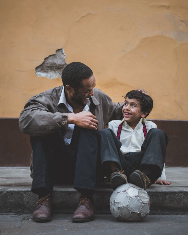 Father and son 